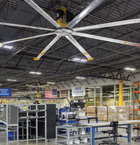 VELOCITY™ Series HVLS Warehouse Fans